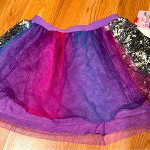 Jojo Siwa Girls Purple Tulle Skirt
